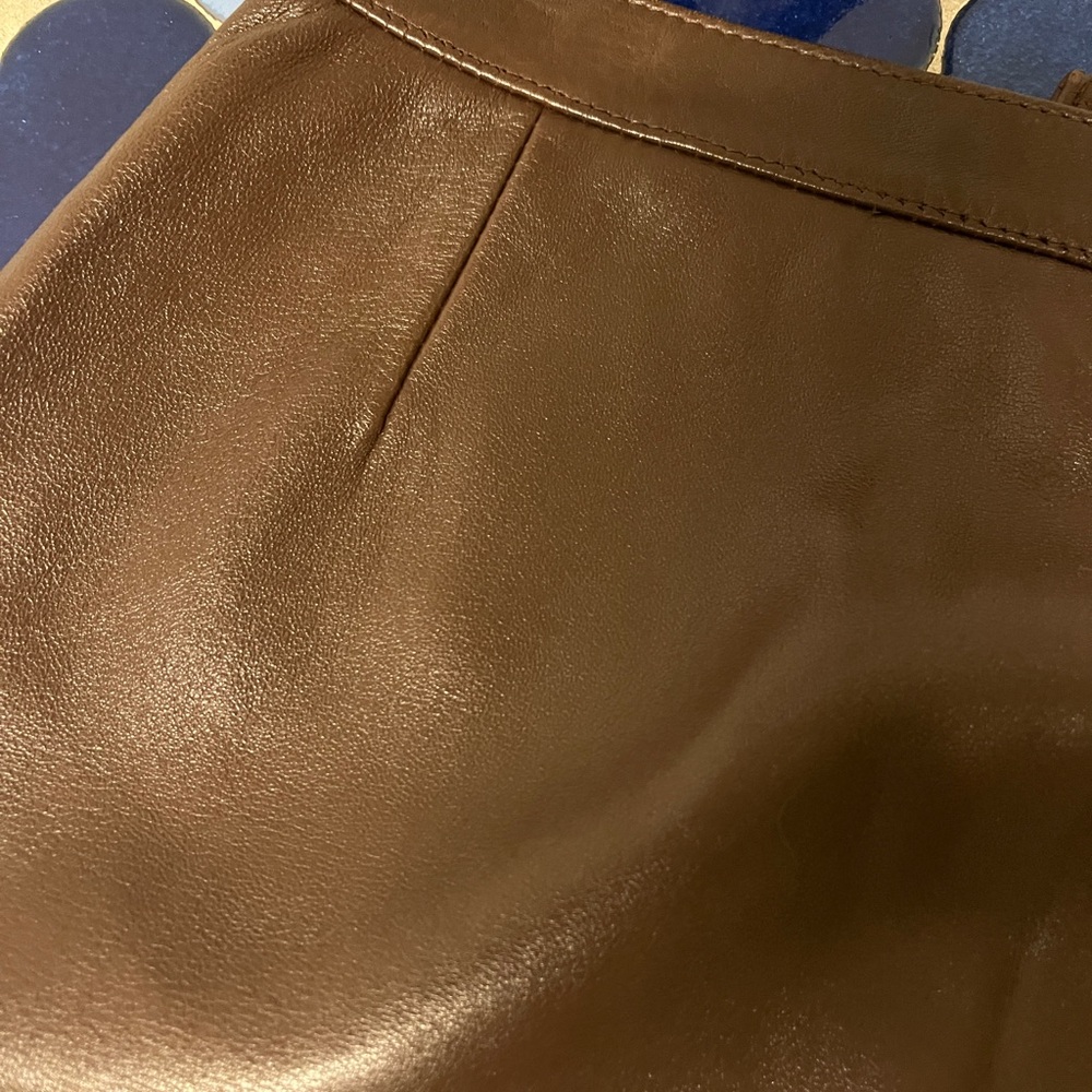 Vintage Roots Genuine Leather Skirt